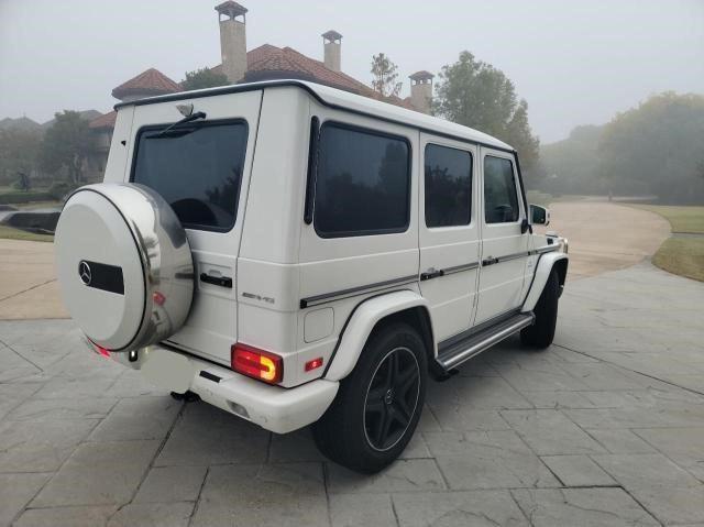 WDCYC7DF0FX234893 - 2015 MERCEDES-BENZ G 63 AMG WHITE photo 4