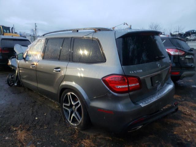 4JGDF7DE1JB090520 - 2018 MERCEDES-BENZ GLS 550 4M GRAY photo 3