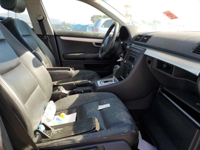 WAUAF78E68A168370 - 2008 AUDI A4 2.0T GRAY photo 5