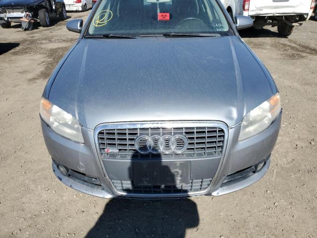 WAUAF78E68A168370 - 2008 AUDI A4 2.0T GRAY photo 7