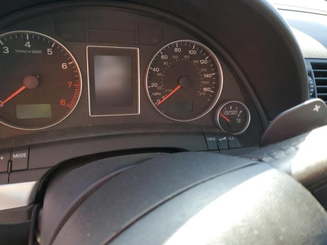 WAUAF78E68A168370 - 2008 AUDI A4 2.0T GRAY photo 8