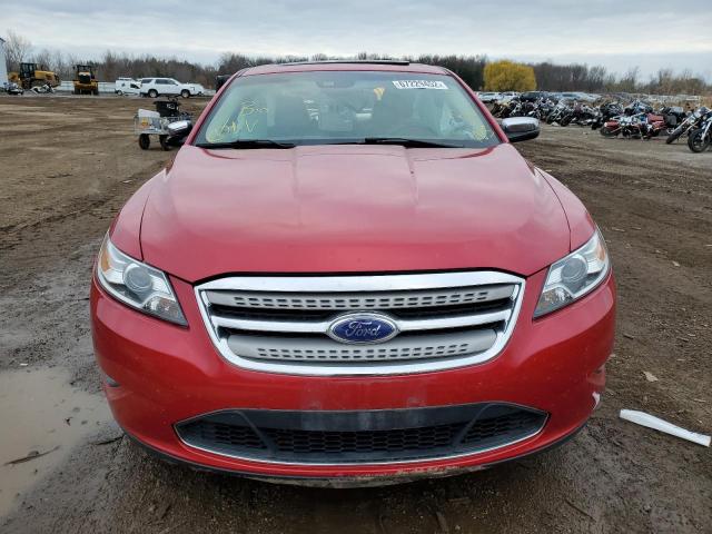 1FAHP2FW8CG114156 - 2012 FORD TAURUS LIM RED photo 5