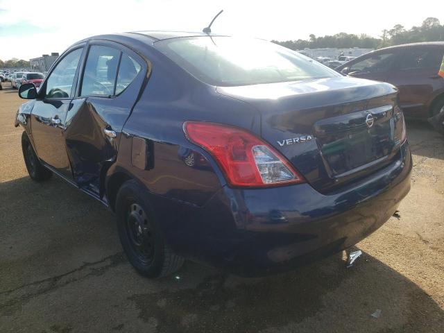 3N1CN7AP3CL856681 - 2012 NISSAN VERSA S BLUE photo 3