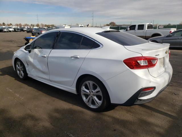 1G1BG5SM2G7309500 - 2016 CHEVROLET CRUZE PREM WHITE photo 2