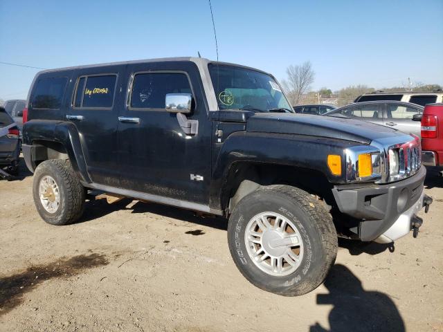 5GTEN13L688121561 - 2008 HUMMER H3 ALPHA BLACK photo 4