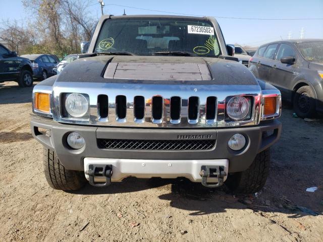 5GTEN13L688121561 - 2008 HUMMER H3 ALPHA BLACK photo 5