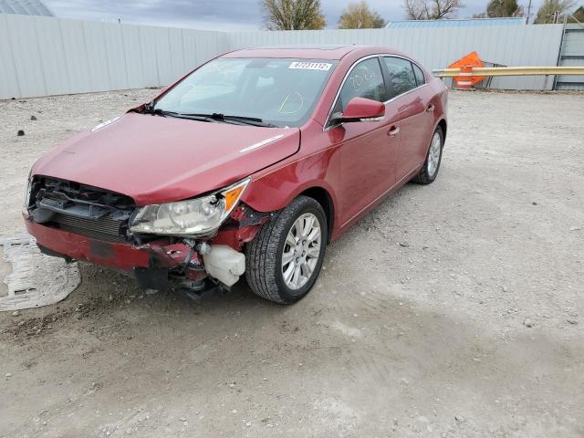 1G4GD5ERXCF346075 - 2012 BUICK LACROSSE P RED photo 2
