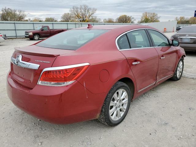 1G4GD5ERXCF346075 - 2012 BUICK LACROSSE P RED photo 4