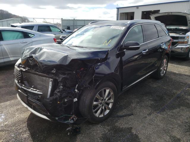 5XYPKDA59JG394944 - 2018 KIA SORENTO SX BLACK photo 2