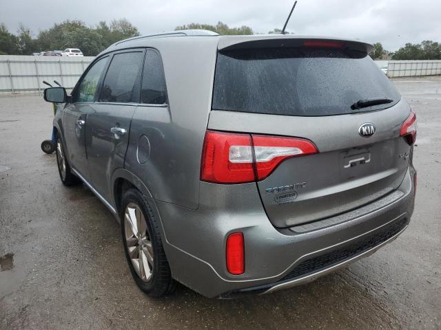 5XYKW4A73EG537361 - 2014 KIA SORENTO SX GRAY photo 2