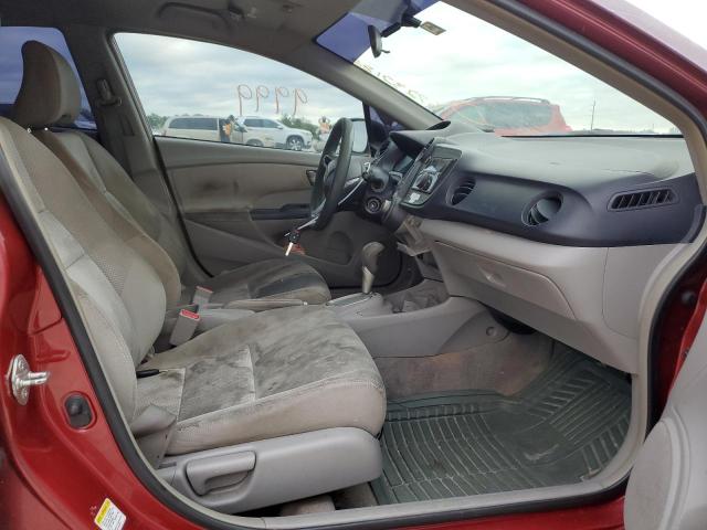 JHMZE2H53AS012281 - 2010 HONDA INSIGHT LX RED photo 5