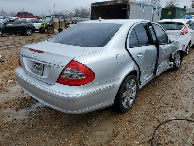 WDBUF87X98B267864 - 2008 MERCEDES-BENZ E 350 4MAT SILVER photo 3