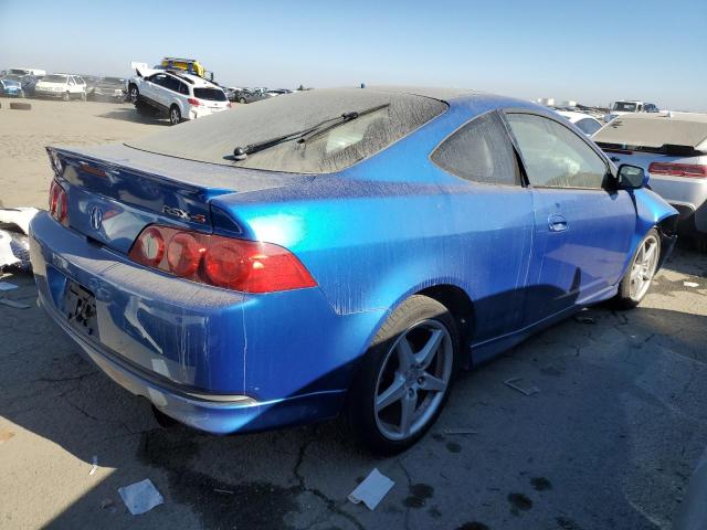 JH4DC53076S017567 - 2006 ACURA RSX TYPE-S BLUE photo 3