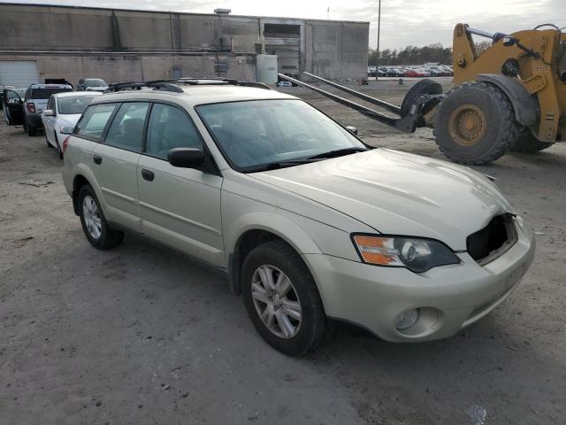 4S4BP61C856368345 - 2005 SUBARU LEGACY OUT GREEN photo 1