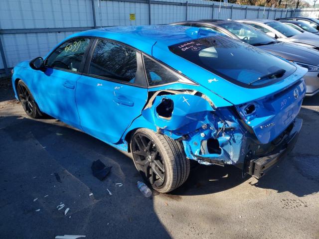 19XFL2H86NE014815 - 2022 HONDA CIVIC SPOR 蓝色 照片 2