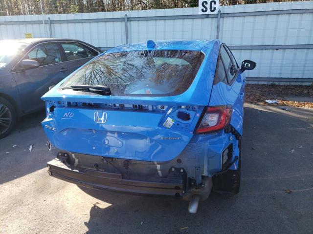 19XFL2H86NE014815 - 2022 HONDA CIVIC SPOR 蓝色 照片 6