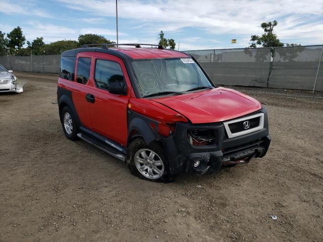 5J6YH18676L000105 - 2006 HONDA ELEMENT EX RED photo 9