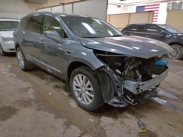 5GAERBKW3MJ214247 - 2021 BUICK ENCLAVE ES GRAY photo 4