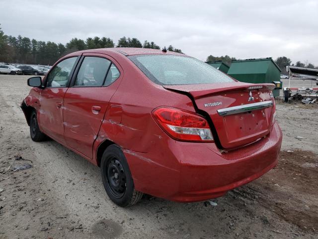 ML32F3FJ8HHF04999 - 2017 MITSUBISHI MIRAGE G4 RED photo 3