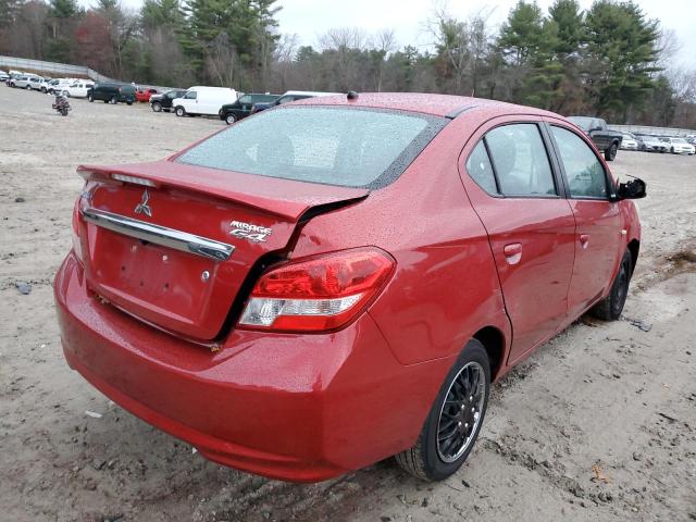 ML32F3FJ8HHF04999 - 2017 MITSUBISHI MIRAGE G4 RED photo 4