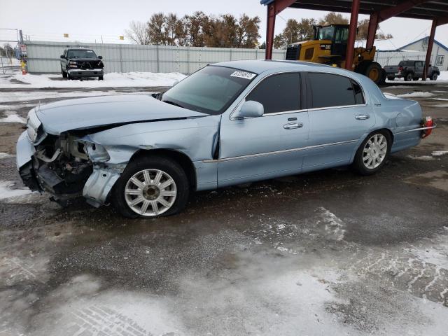 2LNHM82V79X623348 - 2009 LINCOLN TOWN CAR S BLUE photo 1