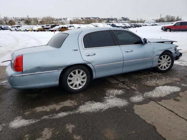 2LNHM82V79X623348 - 2009 LINCOLN TOWN CAR S BLUE photo 3