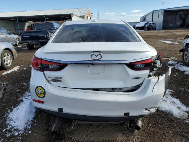 JM1GJ1W67E1144577 - 2014 MAZDA 6 SPORT WHITE photo 6