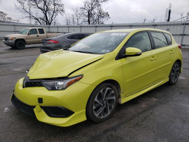 JTNKARJE7GJ514724 - 2016 TOYOTA SCION IM YELLOW photo 1