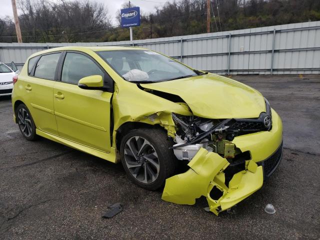 JTNKARJE7GJ514724 - 2016 TOYOTA SCION IM YELLOW photo 4