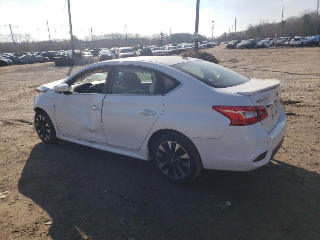 3N1CB7AP7HY240369 - 2017 NISSAN SENTRA SR WHITE photo 2