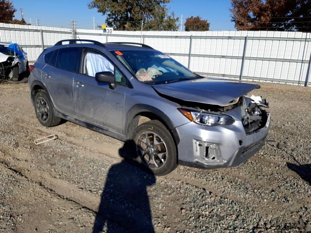 JF2GTAAC8J9285436 - 2018 SUBARU CROSSTREK SILVER photo 4