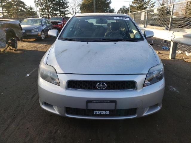 JTKDE177550018909 - 2005 TOYOTA SCION TC SILVER photo 5