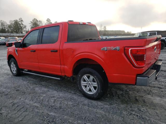 1FTEW1EP8MKD07135 - 2021 FORD F150 SUPER RED photo 2