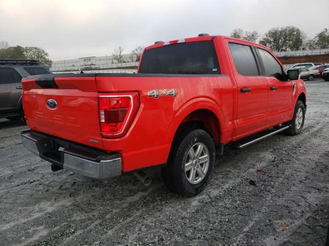 1FTEW1EP8MKD07135 - 2021 FORD F150 SUPER RED photo 3