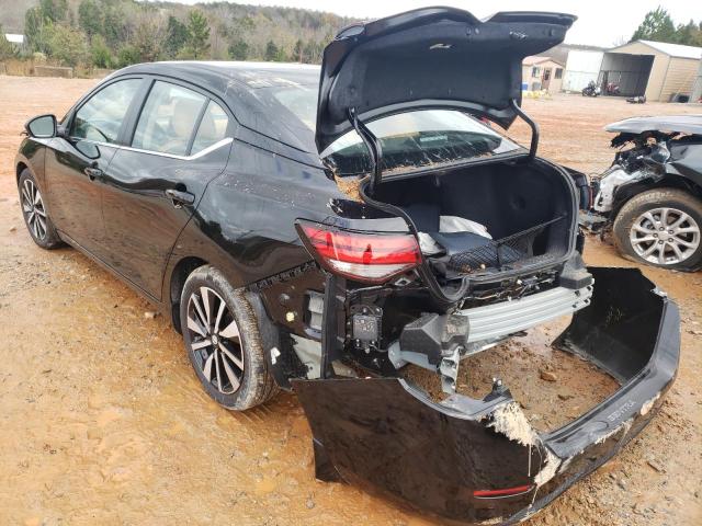 3N1AB8CV2NY252594 - 2022 NISSAN SENTRA SV BLACK photo 3