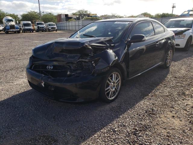 JTKDE167250046720 - 2005 TOYOTA SCION TC BLACK photo 2