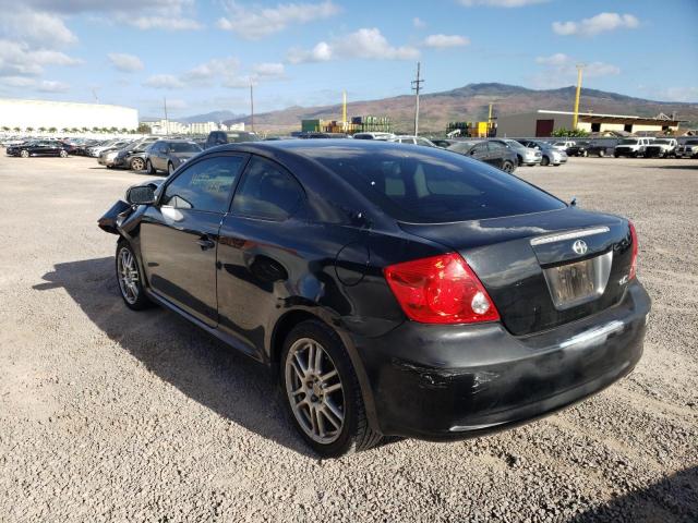 JTKDE167250046720 - 2005 TOYOTA SCION TC BLACK photo 3