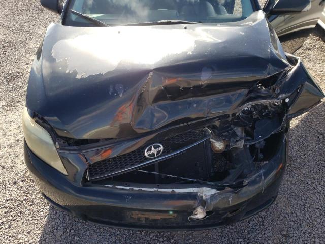 JTKDE167250046720 - 2005 TOYOTA SCION TC BLACK photo 7