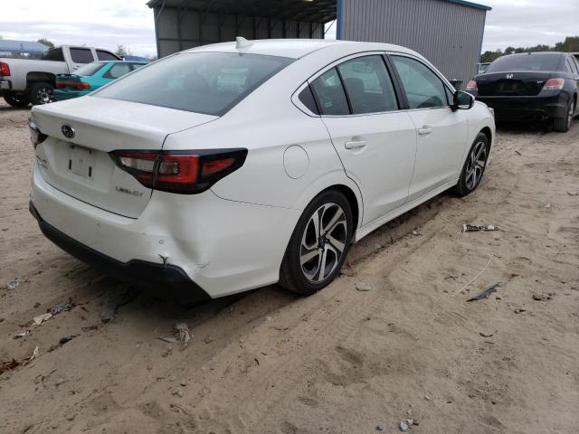 4S3BWAN67M3010698 - 2021 SUBARU LEGACY LIM WHITE photo 4