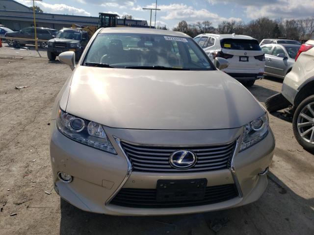 JTHBW1GG1E2045023 - 2014 LEXUS ES 300H GOLD photo 5