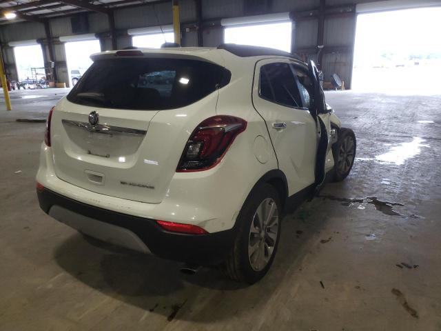 KL4CJASB9LB027845 - 2020 BUICK ENCORE PRE WHITE photo 4