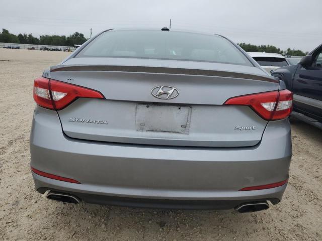 5NPE34AF7GH339634 - 2016 HYUNDAI SONATA SPO SILVER photo 6