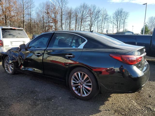 JN1EV7AR3JM430549 - 2018 INFINITI Q50 LUXE BLACK photo 2