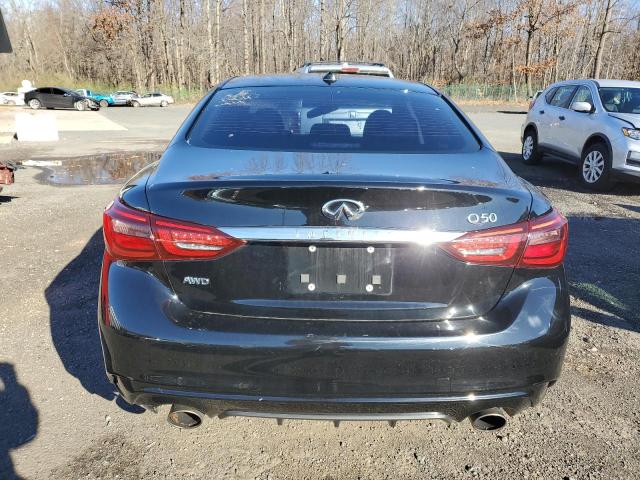 JN1EV7AR3JM430549 - 2018 INFINITI Q50 LUXE BLACK photo 6