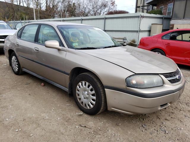 2G1WF52E039213984 - 2003 CHEVROLET IMPALA BEIGE photo 1