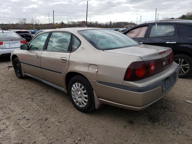 2G1WF52E039213984 - 2003 CHEVROLET IMPALA BEIGE photo 3