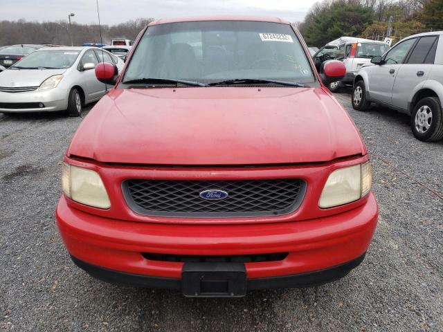 1FTZF1727WNA21281 - 1998 FORD F150 RED photo 5