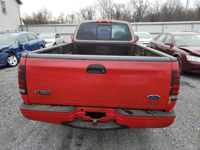 1FTZF1727WNA21281 - 1998 FORD F150 RED photo 6