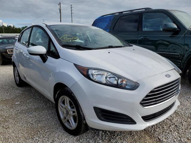 3FADP4EJ6KM159052 - 2019 FORD FIESTA WHITE photo 1