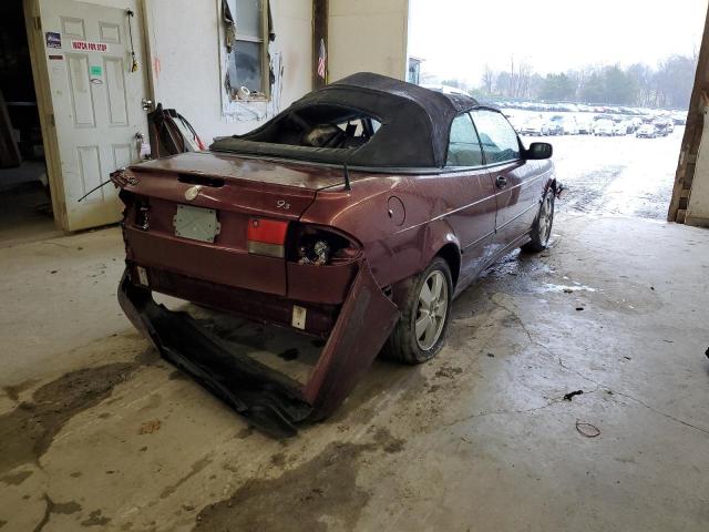 YS3DF78K437004944 - 2003 SAAB 9-3 SE MAROON photo 3